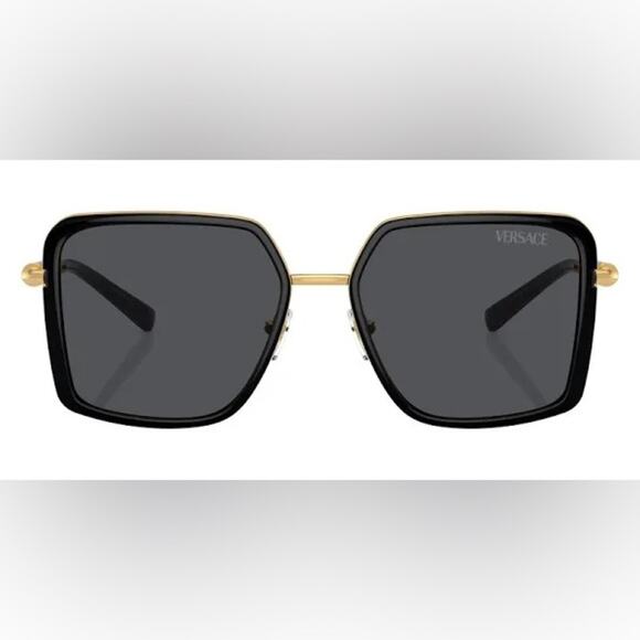 Versace Sunglasses in Black and Gold VE2261 - Picture 2 of 8
